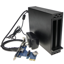 PCIE 1X To PCI-e 16x slots Extension Riser card 1 to 2 PCI-express adapter PCI express Sound Card Network card graphics card