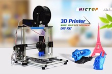 High Accuracy DIY 3D Printer Kit for Reprap Prusa i3,MK3 heatbed,LCD 2004,MK8 extruder,Official prototype,Free shipping