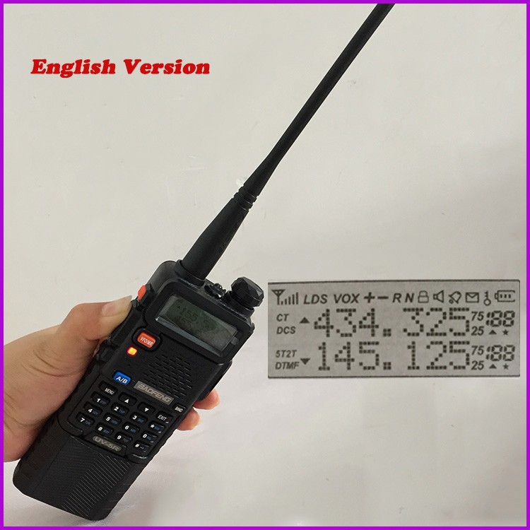 Upgrade uv 5r II Baofeng uv-5r 3800mah for ham cb Two Way Radio Walkie Talkie Vhf Uhf Dual Band Portable Radio Station Interfone (9)