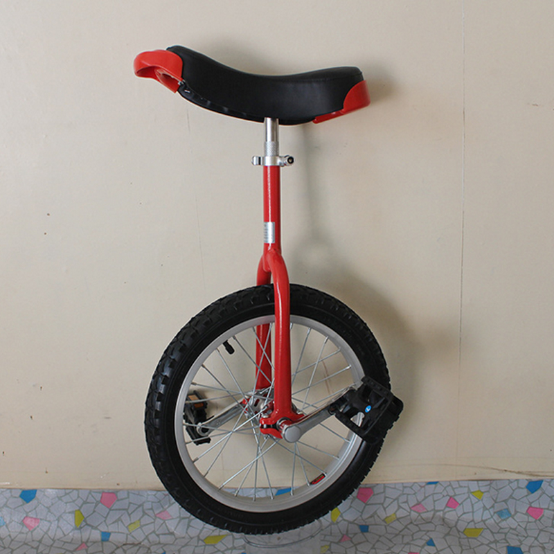 a one wheel bicycle