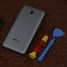 100%original back cover for meizu m2 mini 5.0′ meilan2 phone original battery back door cover case battery cover 10pcs wholesale