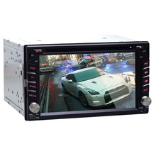 HD 6 2 inch Touch Screen Android 4 4 car dvd player gps navigation with Radio