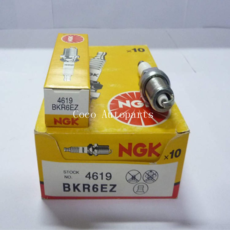 4PCS-Iridium-spark-plug-NGK-BKR6EZ-4619-