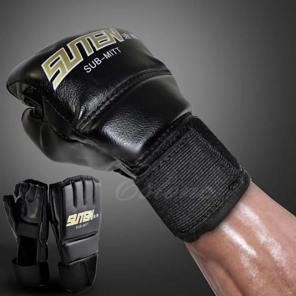Гаджет  Gym Cool MMA Muay Thai Training Punching Bag Half Mitts Sparring Boxing Gloves Free Shipping None Спорт и развлечения