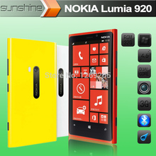 Original Unlocked Nokia Lumia 920 Mobile phone 4.5″IPS Dual Core 1GB/32GB Refurbished phone 8.7MP WCDMA GPS NFC Windows phone