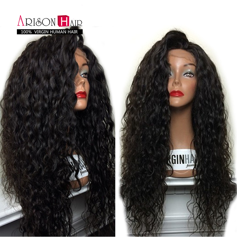 Фотография Full Lace Human Hair Wigs for Black Women 7A Brazilian Virgin Hair Wig Arison Hair Products 7A Lace Front Human Hair Wigs