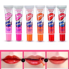 New Arrivals women Lip Gloss Peel Off Makeup Cosmetics Romantic Peel Off Lipstick Matte Waterproof Lip Tint A2