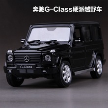 Горячая распродажа 1:24 welly оригинальный сплав модели Benz G55 24012 г — стекло внедорожник конструкторы для сбора модели игрушка подарок