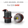 2x32W 64W CREE Chip LED Marker Angel Eyes Retail Box 7000K XENON White Blue Red DRL