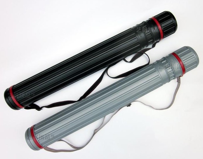 0000 high quality long wholesale poster tube telescopic scroll holder