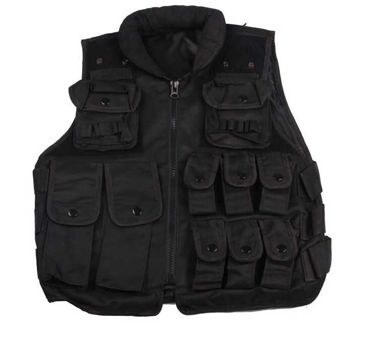 Man\'s tactical vest ,bulletproof vest Molle Tactical bulletproof vest Black vest cs vest (14)