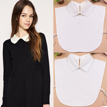 New autumn white detachable collar women false shirt collar clothing accessories peter pan collars pointed collar
