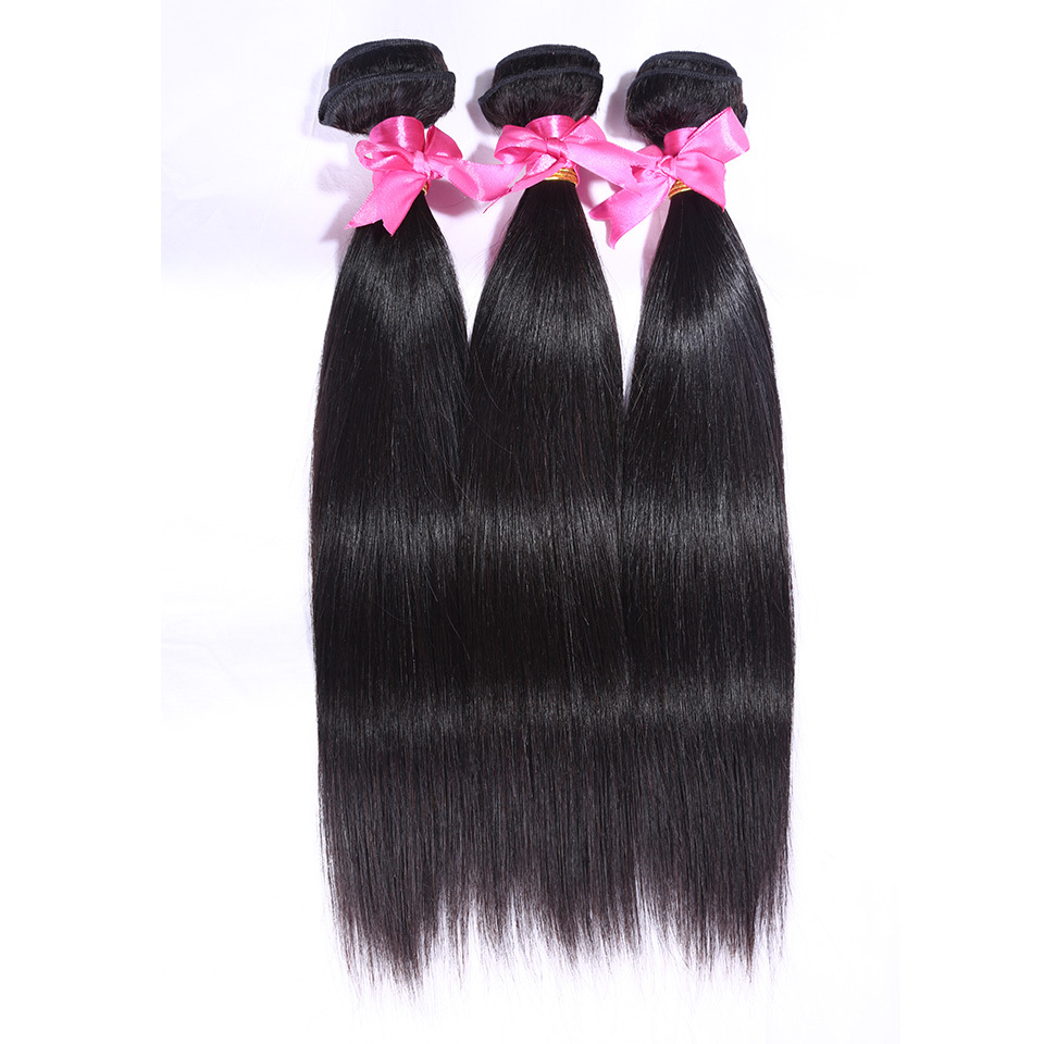 2015 New Arrival cambodian virgin hair straight cheap hair bundle 3pcs human hair extension remy natural black hair weave soft