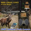 Digital Hunting Chasse Trail Camera 12MP HD1080P 2 0 LCD MMS GPRS Wild Trap Camcorder IR