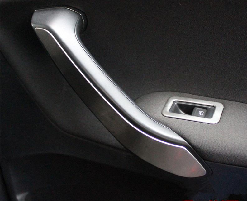 Volkswagen vw 2014 2015 Polo inner armrest Abs chrome door decorative door luggage rack highlight