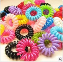 30PCS Hot Selling Plastic Hair Braider Head Colorful Rope Spiral Shape Hair Ties Hair Styling Tools