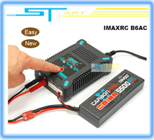 Newest IMAXRC B6AC Intelligent Balance Charger Easy Original AC 110V 220V DC 11V 18V Charge power 50W Free shipping