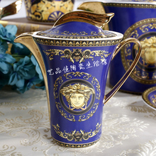 European royal style Bone China Tea Set coffee ceramic coffee cup and saucer sets porcelain gift