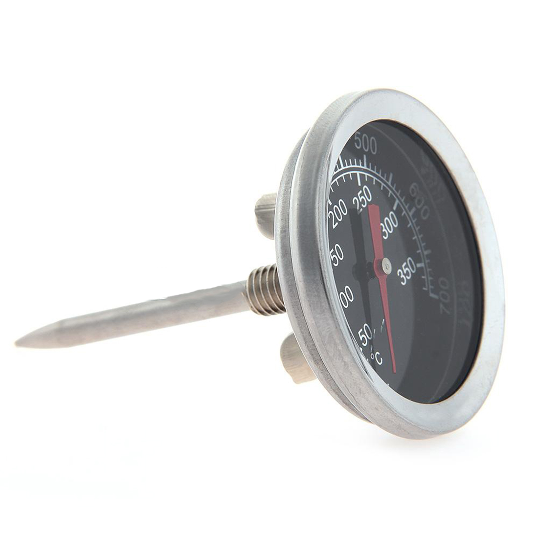 Stainless Steel Cooking Oven Fryer BBQ Barbecue Probe Thermometer Food Meat Gauge 350 Degree Centigrade