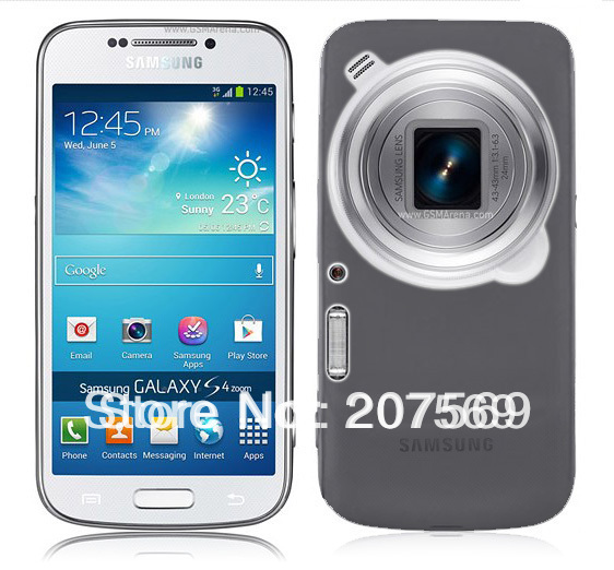 Matte Soft TPU Gel case For Samsung Galaxy S4 Zoom free shipping