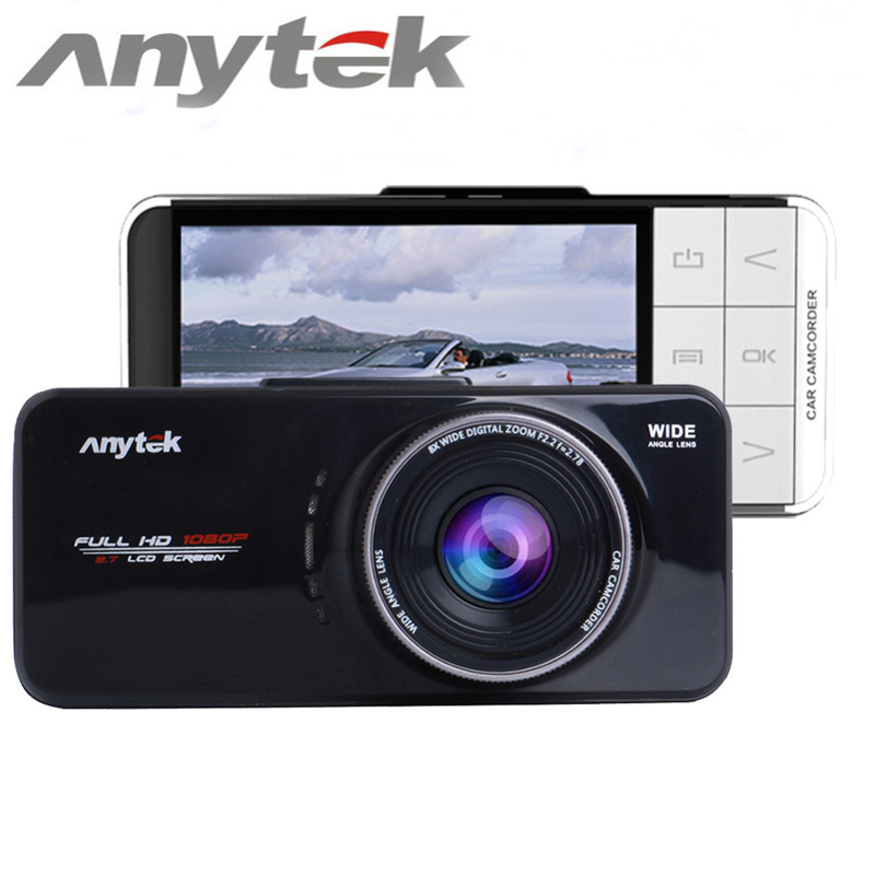 Оригинальный anytek at66a автомобильный видеорегистратор новатэк 96650 full hd 1080 p видеорегистратор камеры 2.7 