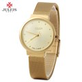 Julius Women Watches Ultrathin Stainless Steel Mesh Band Fashion Quartz Wrist Watch Ladies Elegant Dress Watch