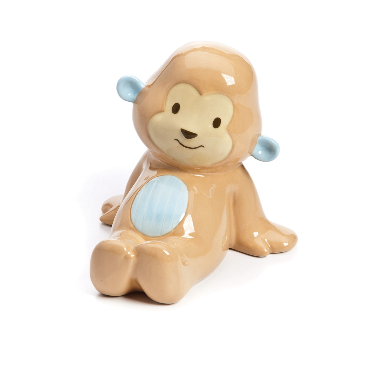 Gift ceramic home blue monkey piggy bank piggy bank-inMoney Boxes from