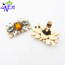 sale fashion crystal shoe clips charm decoration clips for shoes wedding metal shoes clip accessories N535