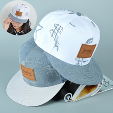 Wareball New Unisex Fashion Hip-hop Adjustable Baseball Cap Snapback 100%Cotton Denim Hip-hop Hat For Men and Women