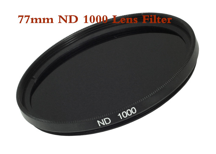 77mm ND1000 Neutral Density ND 1000 Lens Filters for Digital SLR DSLR Camera 77mm Front Filter