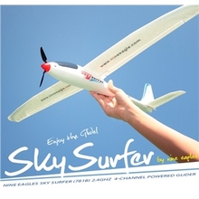 Nine Eagles Sky Surfer 4 channel RC Plane (2.4 GHz output )