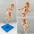 Chara Ani Sword Art Online SAO ALO UW Yuuki Asuna Figure Asuna Bikini Surfing Version 16CM