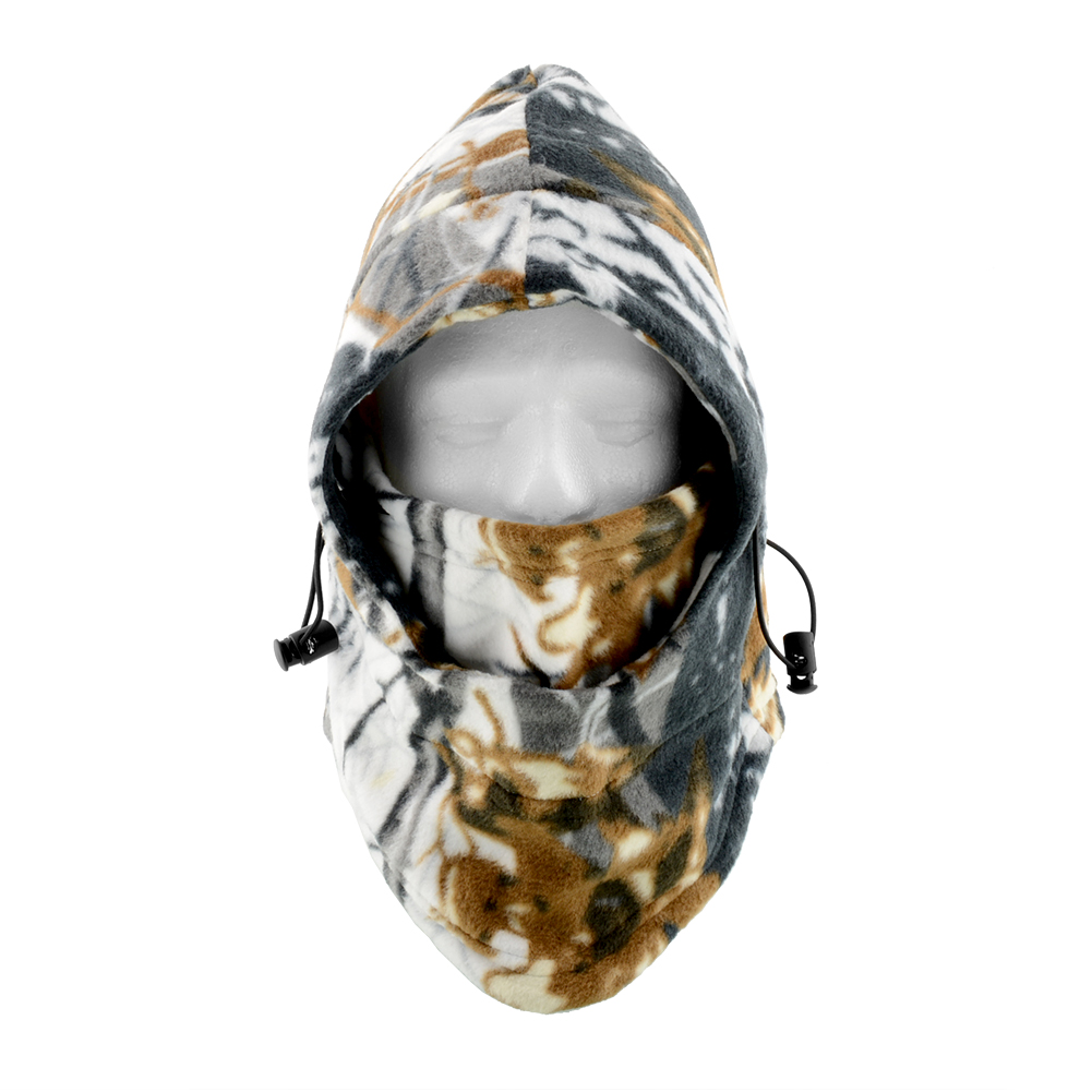 Camo Balaclava Hat Cap Hunting Motorcycle Ski Gear Headwear Neck Warmer