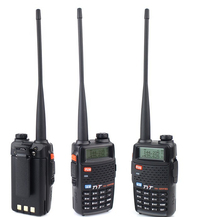 TH UVF8D dual band Walkie Talkie UHF VHF 400 520MHz 136 174MHz 7W 256 CH DTMF