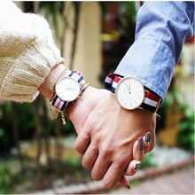 Daniel Wellington luxury brand for men women and elegant watches nylon strap sports brand watches casual
