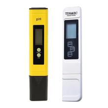 2 PCS Portable PH Meter + TDS Meter Tester EC LCD TDS Water Purity PPM Filter Hydroponic Pool Tester Pen 152 x 29 x 20mm