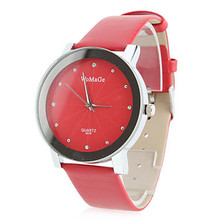 New Fashion Leather Luxury Crystal Watch Women Dress Quartz Wrist Watch Ladies Watches Hours Relogio Feminino relojes mujer 2015