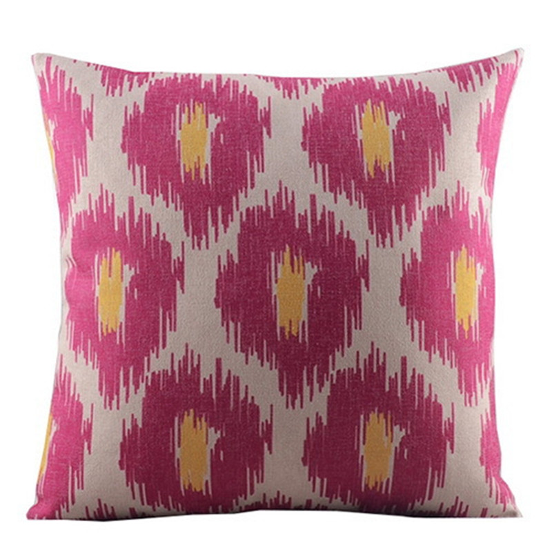 Aliexpress.com : Buy Free Shipping Home Decor Pillowcase Set Cotton Linen Decorative Throw ...