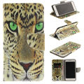 Luxury Painting Pu leather Full Protect Cell Phone Flip Case Cover For Samsung Galaxy S3 S4