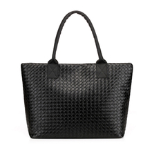 2016 Hot Selling Women’s Handbag Pu Leather Tote Shoulder Bag Large Capacity Weave Messenger Bags Fashion Designer Free Shipping