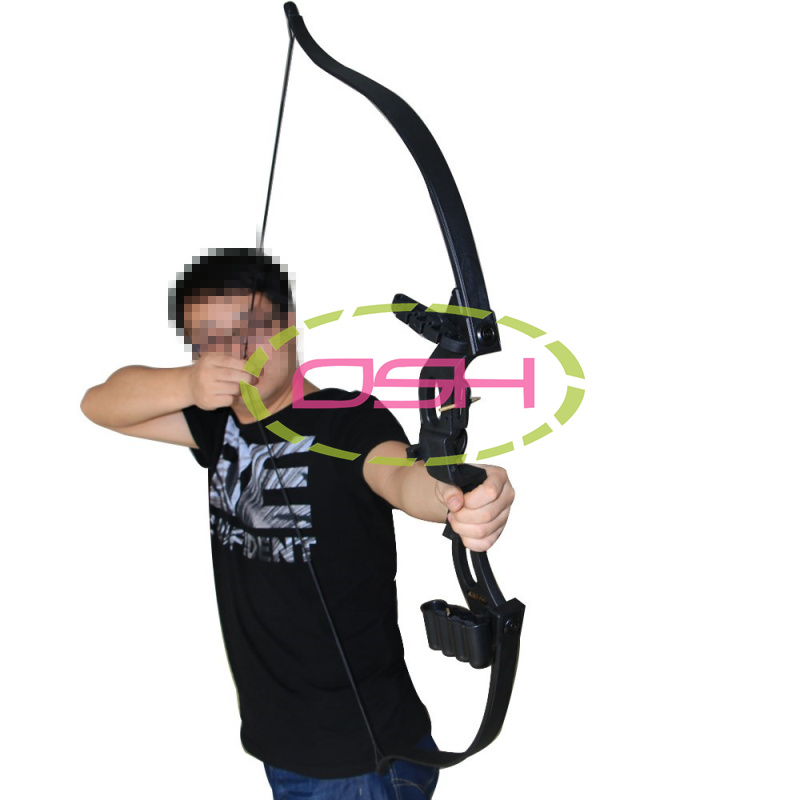 Archery Bows and Arrows Black Traditional Compound Bow for Adult Outdoor Sports Hunting Shooting Sling Shot