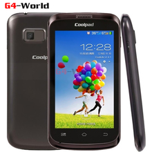 Original Coolpad 7060 Mobile Phone Android4.1 Singal Core  GPS 4.0” Dual Sim WCDMA  Smartphone Russian Language
