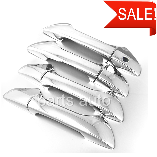 8x Chrome Side Door Handle Covers Trims for Honda for Accord 2008 2009 2010 2011 2012