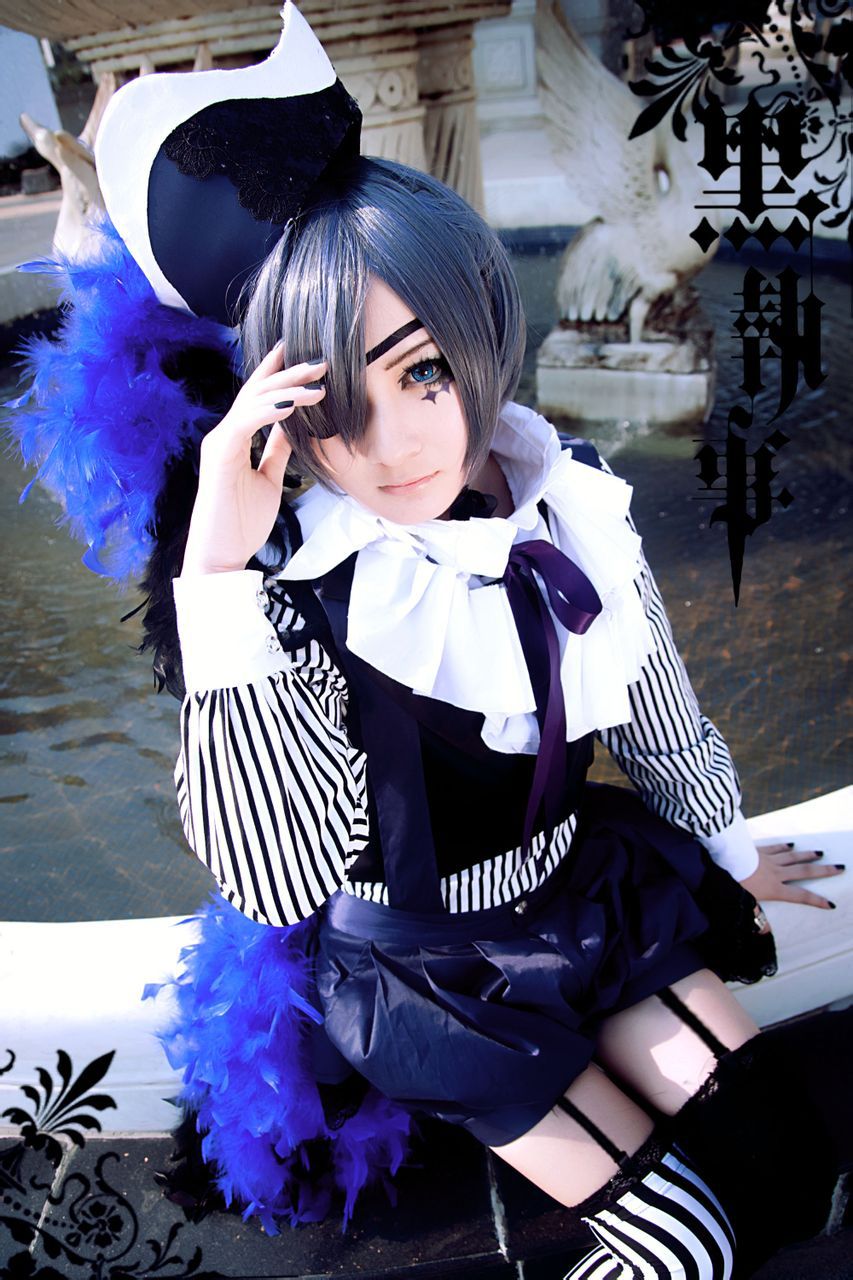 Anime Kuroshitsuji Black Butler Book Of Circus Cosplay Ciel