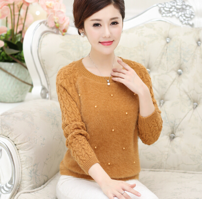 2015 fall and winter clothes fashion brand women s cashmere sweater free shipping elderly o