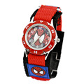 Cartoon Spiderman Watches Fashion Children Boys Kids Students Spider Man Nylon Sports Watches Analog Wristwatch