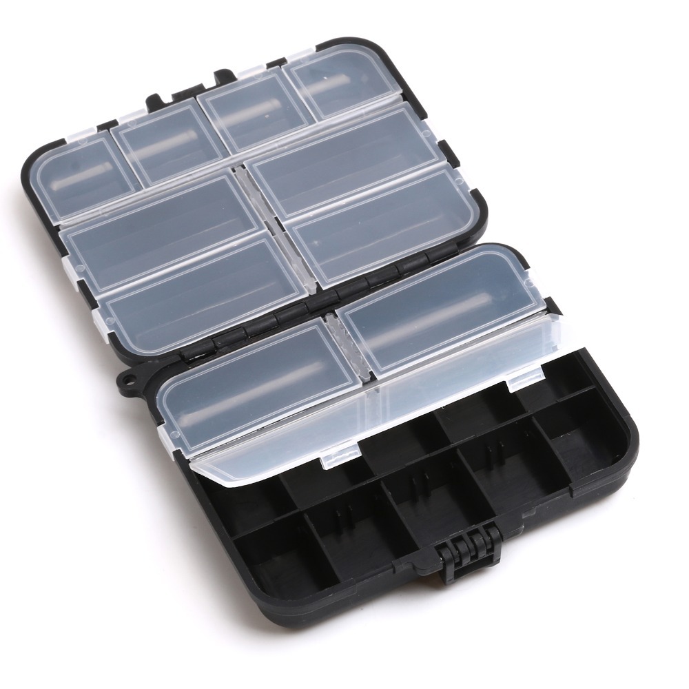 Maxcatch High Quality Fishing Box Spinner Bait Minnow Popper 11 Compartments Fishing Tackle Box