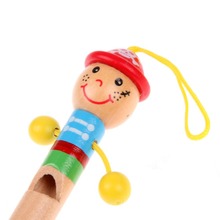 Baby Kids Wooden Toy Mini Whistle Pirates Developmental Toy Musical Toys NIE