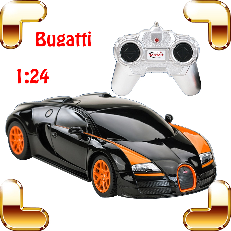Hotsale Rastar 1 24 Bugatti Veyron RC Car King Of Road Model Racing speed Voiture Auto