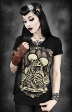 2015 Summer T shirts for women harajuku casual 3D tshirts 2015 fashion skull print tops tees